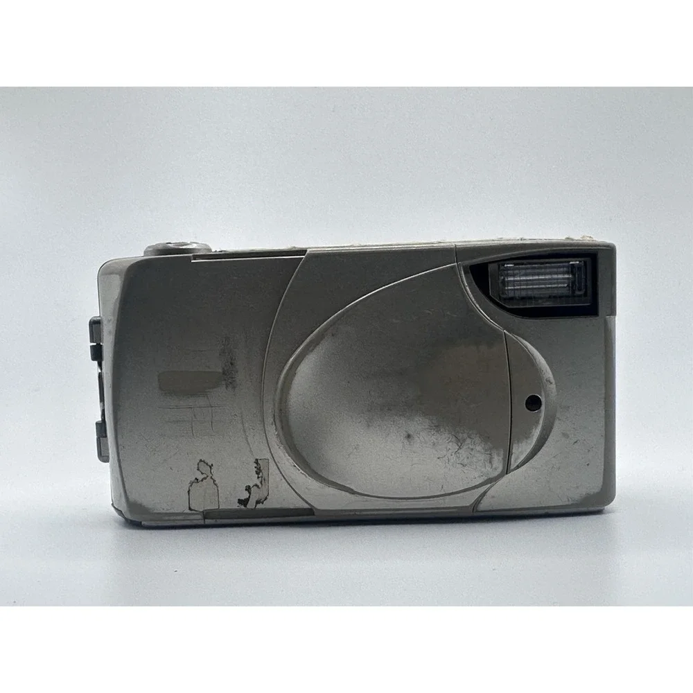 Olympus Camedia D-380 2.0MP Digital Camera Silver Untested For Parts Repair